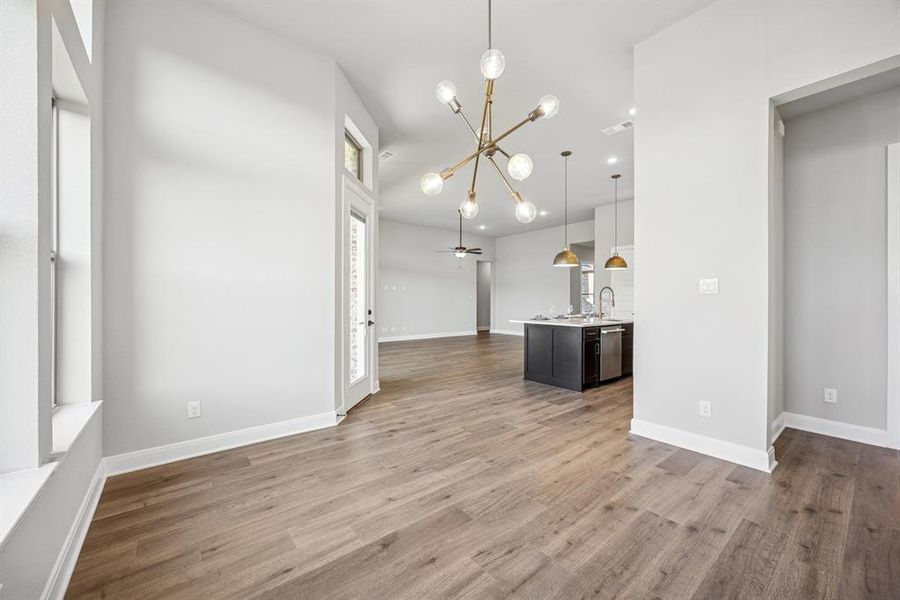 Spacious, unfurnished interior of a new home in Northshore at Lakewood Village - Garden Series, Lakewood Village (Image 21).