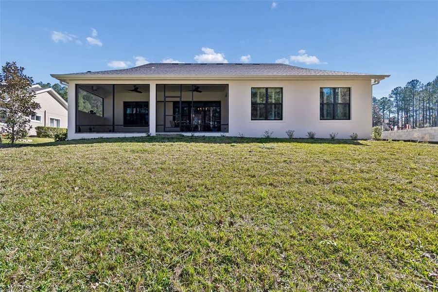 Exterior details and patio area of a home in , Brooksville (Image 32).