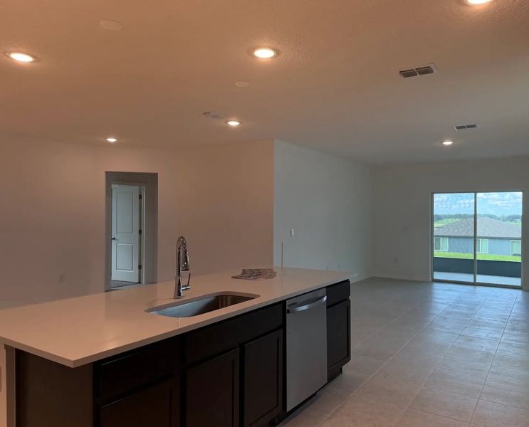 Furnished interior view inside a new home in Benton Hills, Brooksville (Image 6). Furnished interior view inside a new home in Benton Hills, Brooksville (Image 6).