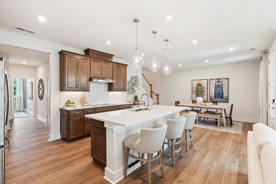 Furnished interior view inside a new home in Seven Oaks, Belmont (Image 5).