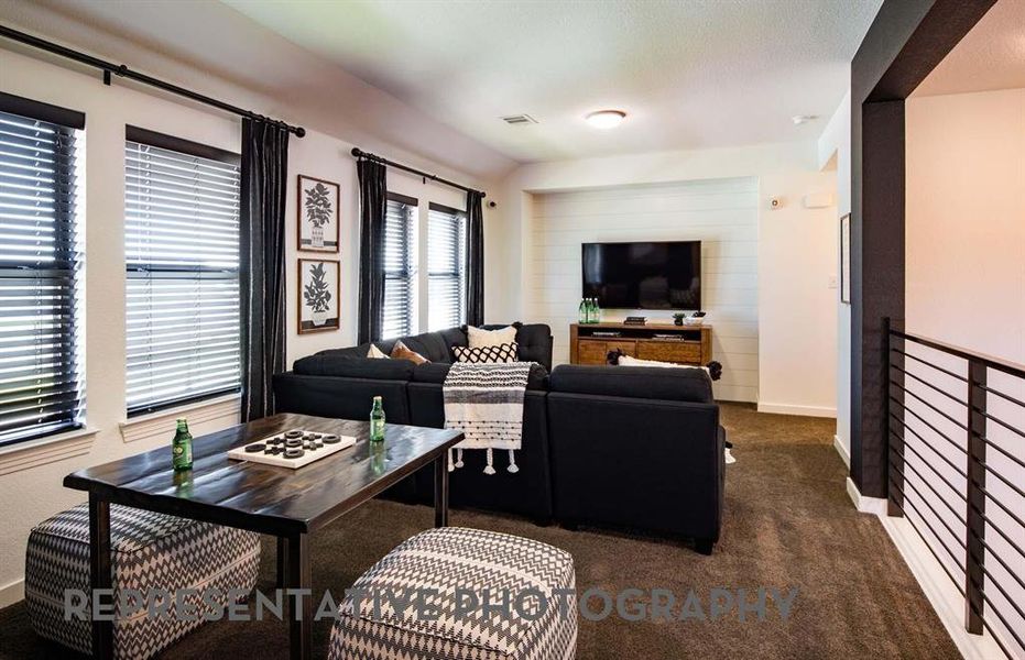 Furnished interior view inside a new home in Goodland, Midlothian (Image 29).