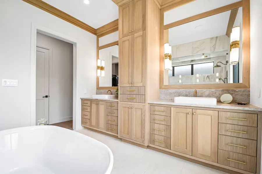 Furnished interior view inside a new home in The Overlook at Westlake, Austin (Image 15).