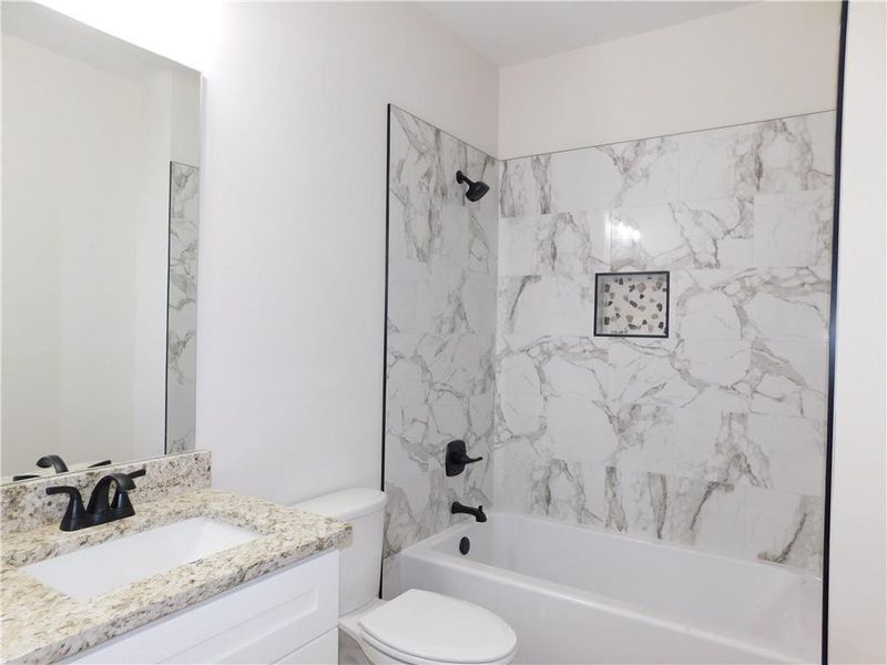 Furnished interior view inside a new home in , Dahlonega (Image 10).