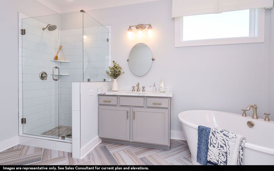 Furnished interior view inside a new home in Dorris Farm, White House (Image 16).