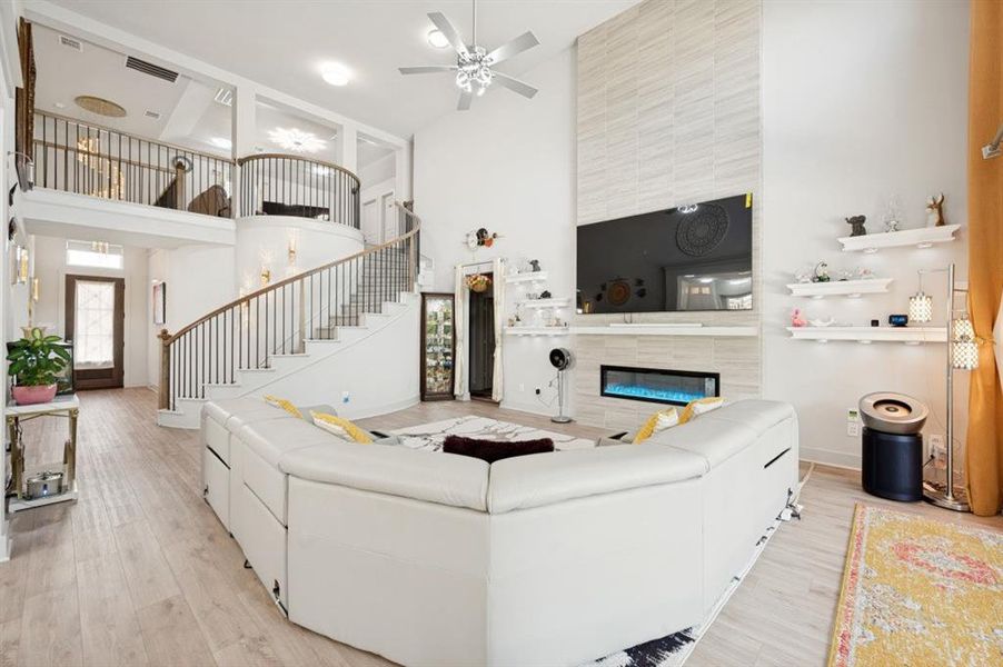 Furnished interior view inside a new home in , Little Elm (Image 7).