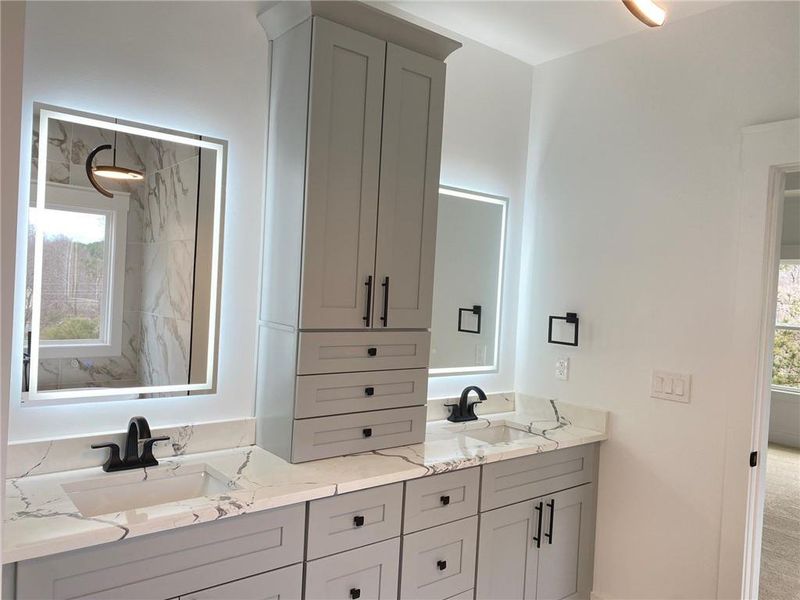 Furnished interior view inside a new home in , Lawrenceville (Image 33).