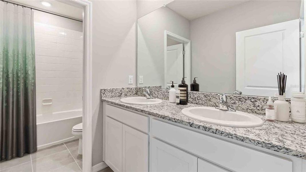 Furnished interior view inside a new home in Deerbrook, Land O' Lakes (Image 8).