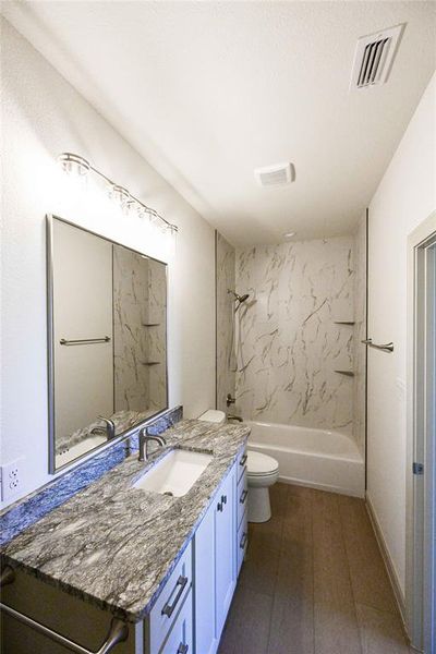 Furnished interior view inside a new home in , Abilene (Image 32).