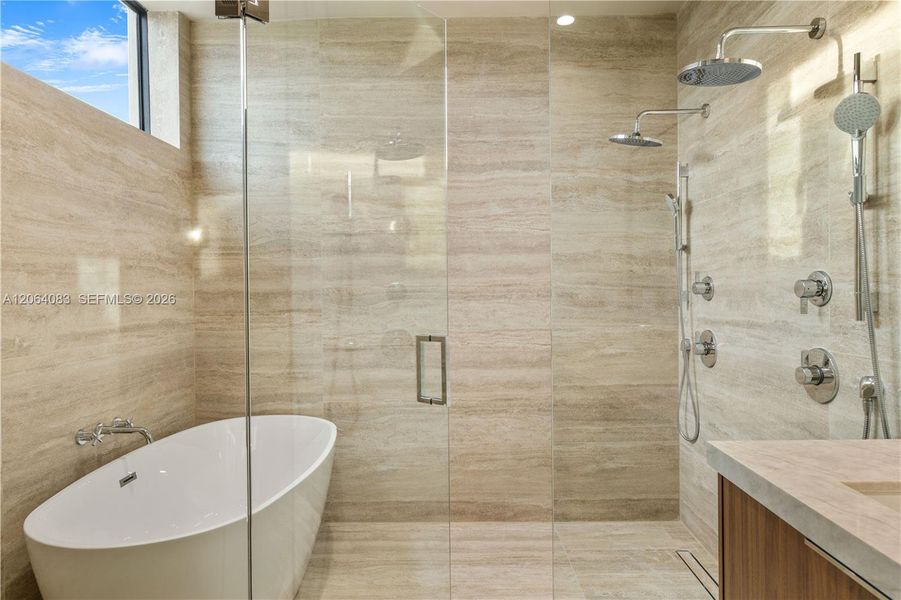 Furnished interior view inside a new home in , Miami (Image 6).