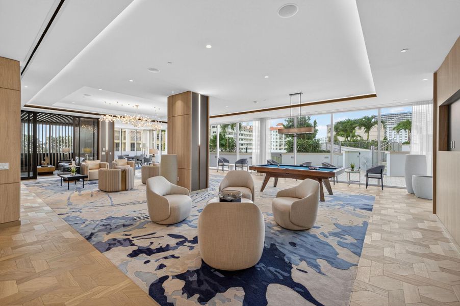Community amenities in Selene Oceanfront Residences, Fort Lauderdale (Image 54).