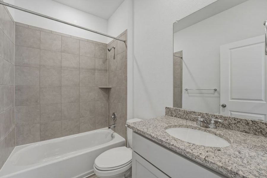 Furnished interior view inside a new home in Longview, Del Valle (Image 9). Furnished interior view inside a new home in Longview, Del Valle (Image 9).