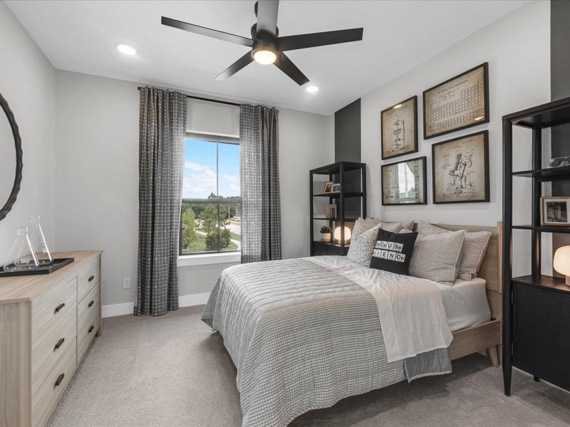 Furnished interior view inside a new home in Tompkins Reserve, Katy (Image 15).