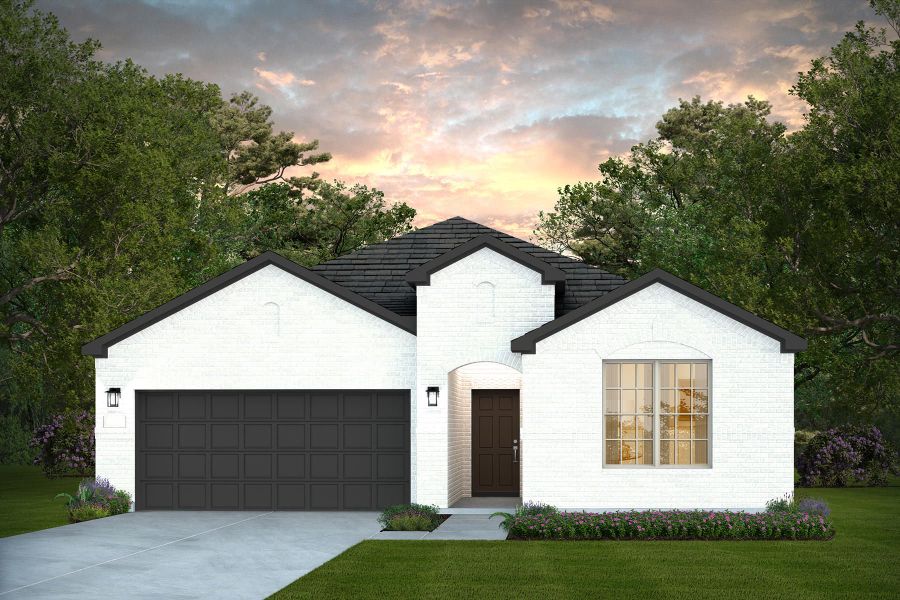 Representative exterior photo of a completed home built from the Parker by Pulte Homes in Nopal Valley, San Antonio, TX (Image 16). Representative exterior photo of a completed home built from the Parker by Pulte Homes in Nopal Valley, San Antonio, TX (Image 16).