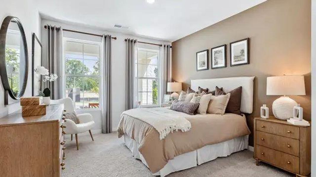 Furnished interior view inside a new home in Oak Grove Glen, Snellville (Image 15). Furnished interior view inside a new home in Oak Grove Glen, Snellville (Image 15).