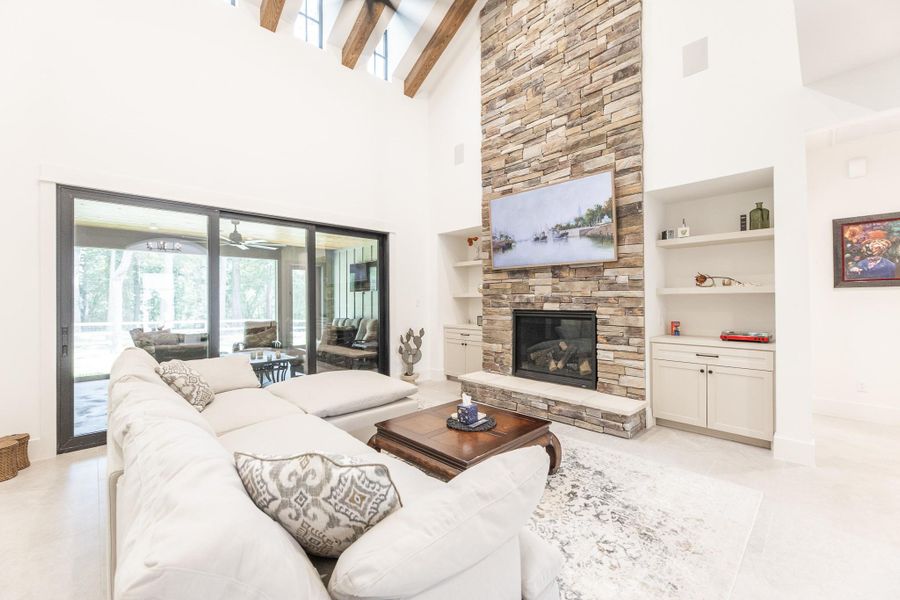 Furnished interior view inside a new home in , Magnolia (Image 8).