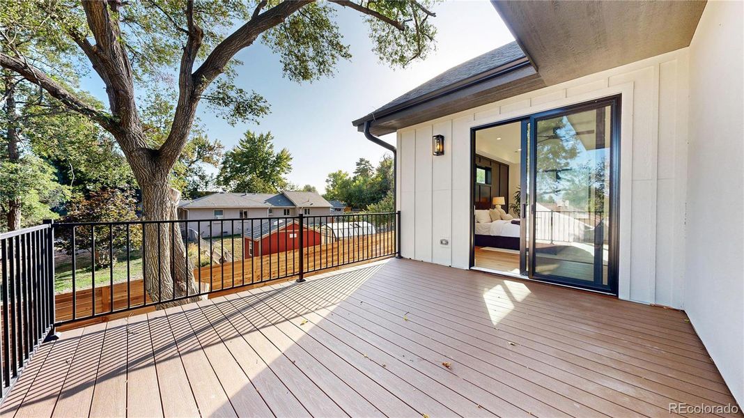 Private Deck off Primary Bedroom