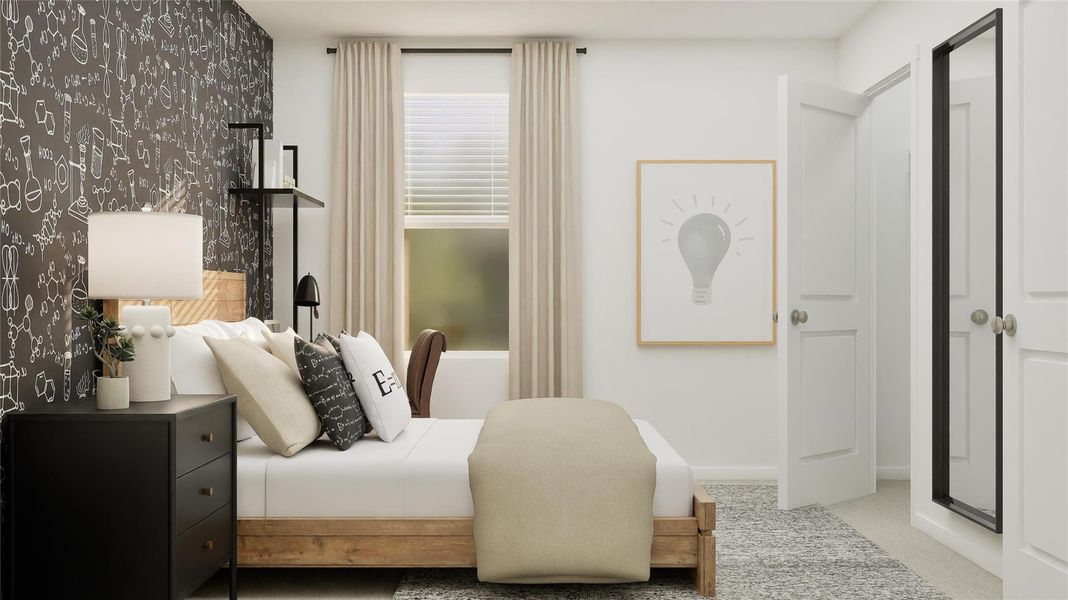 Furnished interior view inside a new home in The Grand Prairie, Hockley (Image 26).