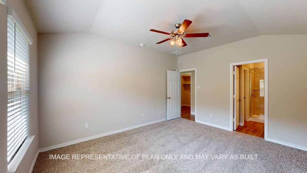 Spacious, unfurnished interior of a new home in Creekfall, Burnet (Image 18).