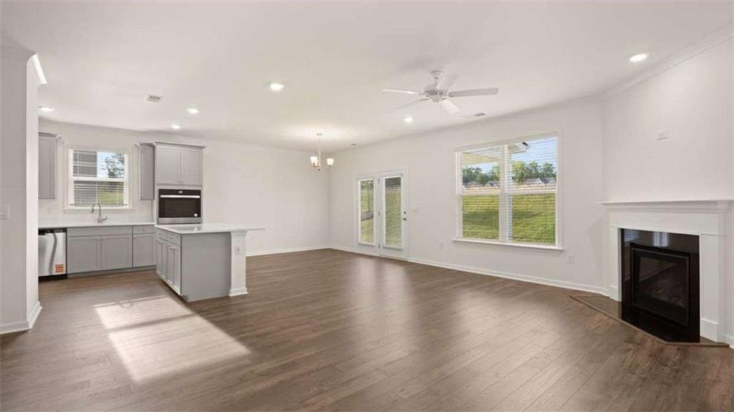 Spacious, unfurnished interior of a new home in Wildwood, Covington (Image 14).