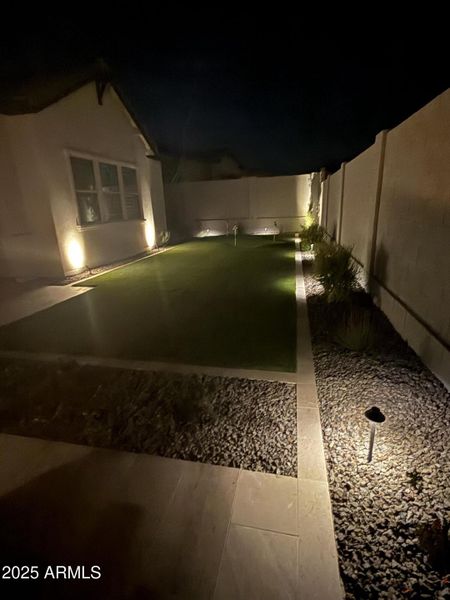 Backyard Night Lighting Backyard Night Lighting