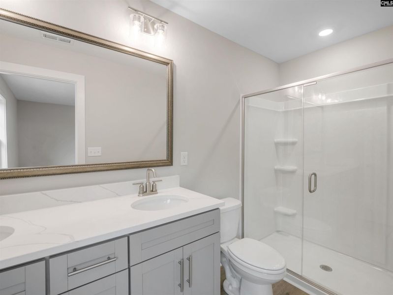 Furnished interior view inside a new home in Collins Cove, Chapin (Image 11). Furnished interior view inside a new home in Collins Cove, Chapin (Image 11).