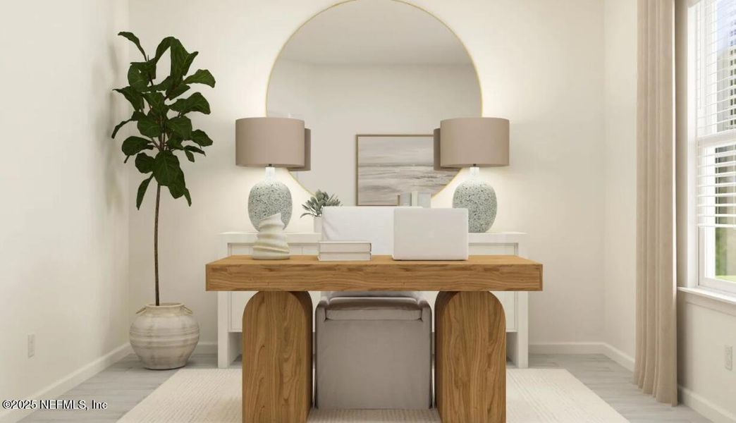 Furnished interior view inside a new home in Shearwater, St. Augustine (Image 6).