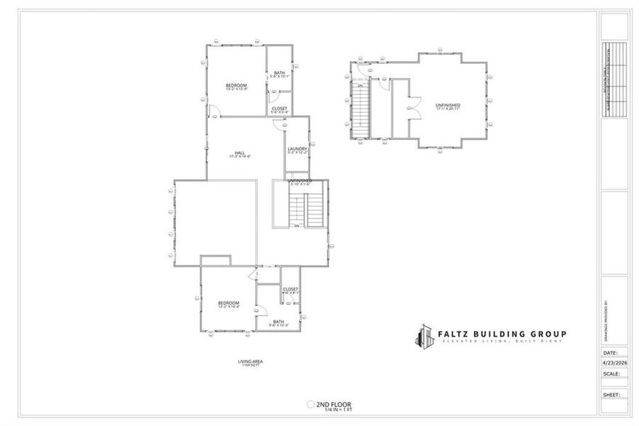 2D floor plan layout of this home in , Gainesville, GA (Image 5).
