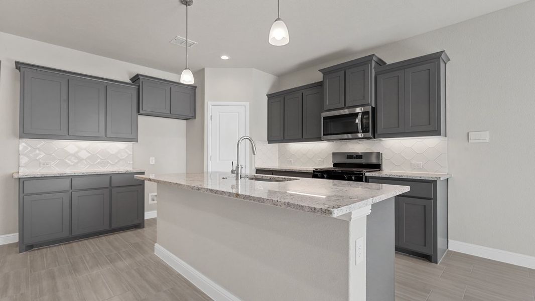 Furnished interior view inside a new home in Treeline, Justin (Image 5). Furnished interior view inside a new home in Treeline, Justin (Image 5).