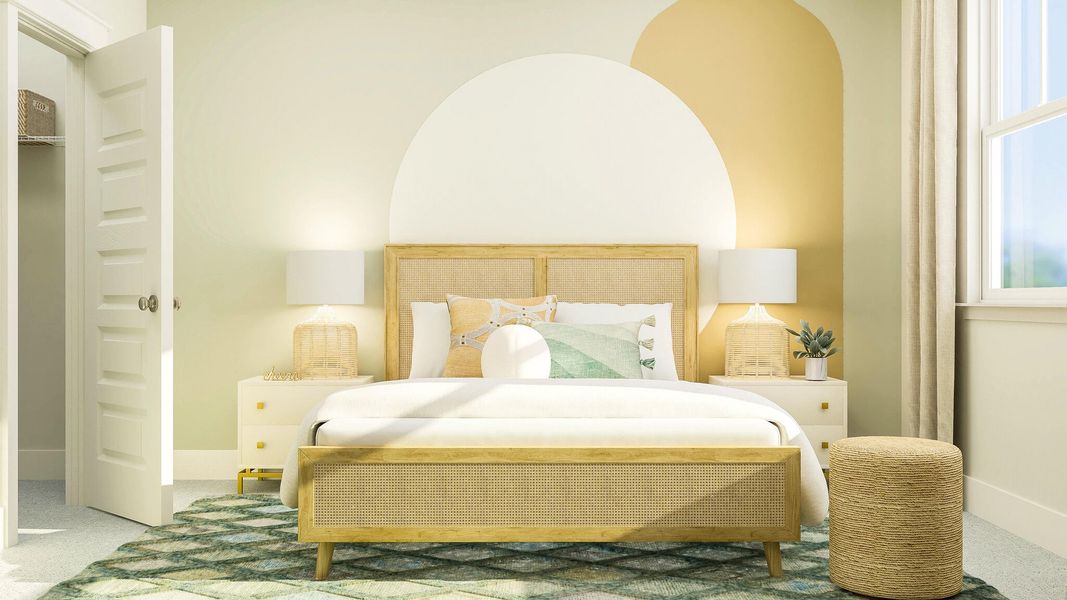 Furnished interior view inside a new home in Carnes Crossroads: Coastal Collection, Summerville (Image 4).