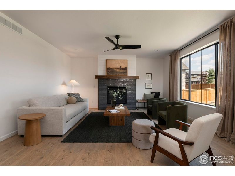 Furnished interior view inside a new home in Greenspire At Windsor Lake, Windsor (Image 35). Furnished interior view inside a new home in Greenspire At Windsor Lake, Windsor (Image 35).