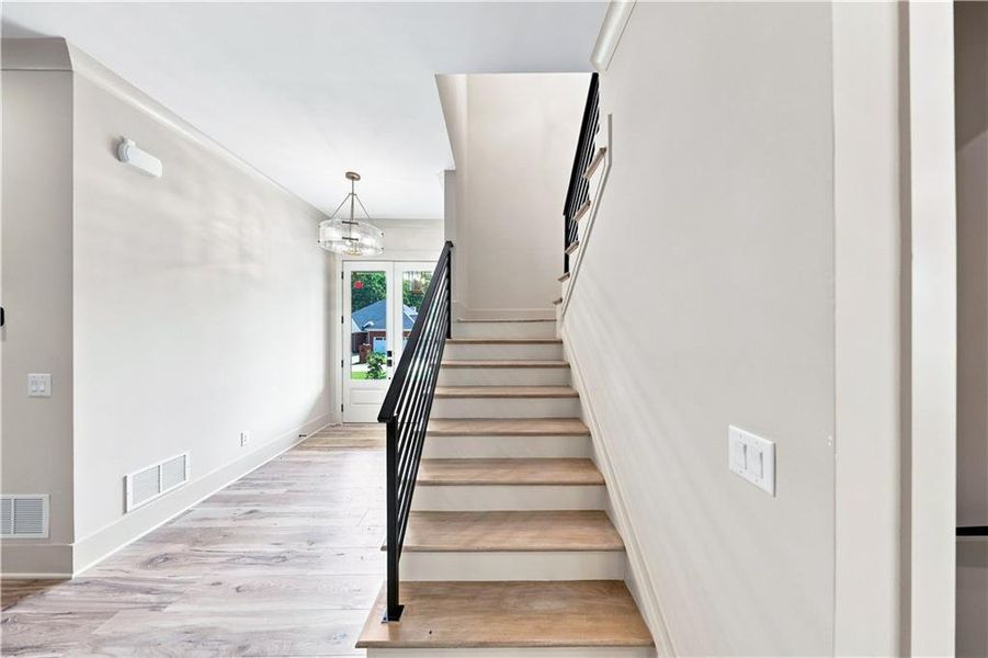 Spacious, unfurnished interior of a new home in , Flowery Branch (Image 34). Spacious, unfurnished interior of a new home in , Flowery Branch (Image 34).