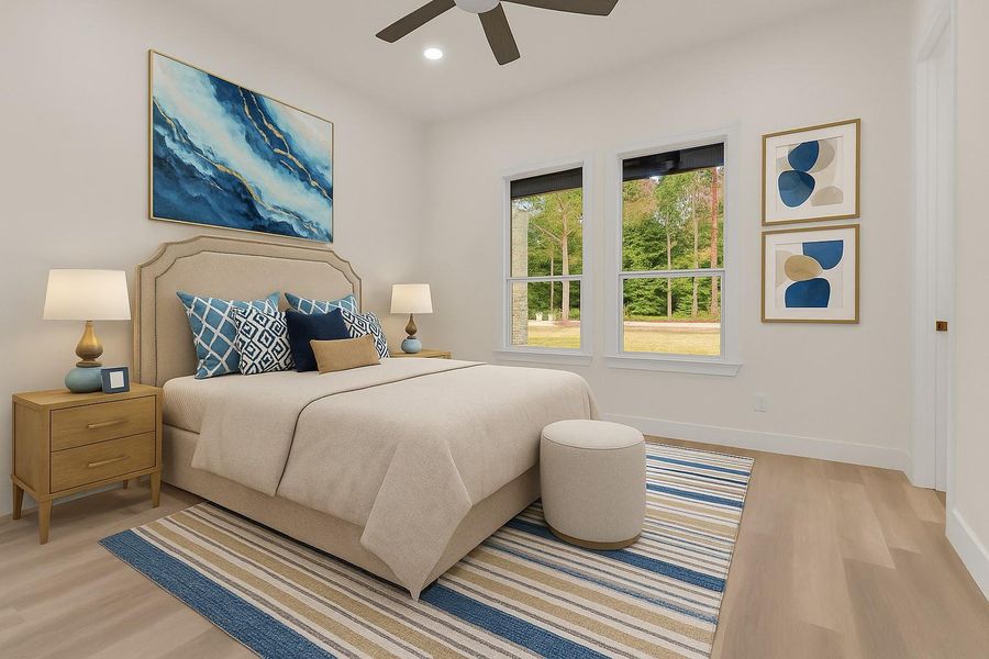 Virtually staged photo. Virtually staged photo.