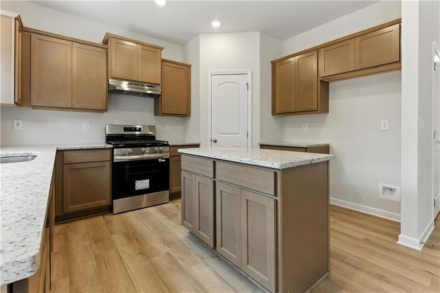 Furnished interior view inside a new home in The Reserve at Willow Oaks, Canton (Image 2).