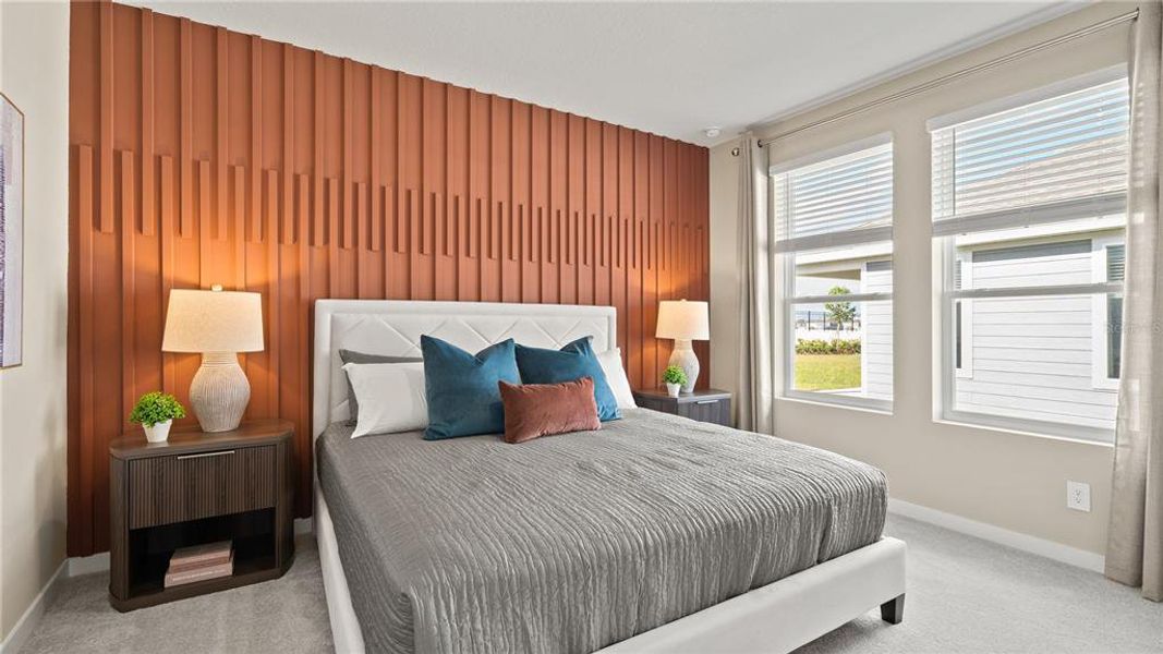 Furnished interior view inside a new home in , Clermont (Image 14).
