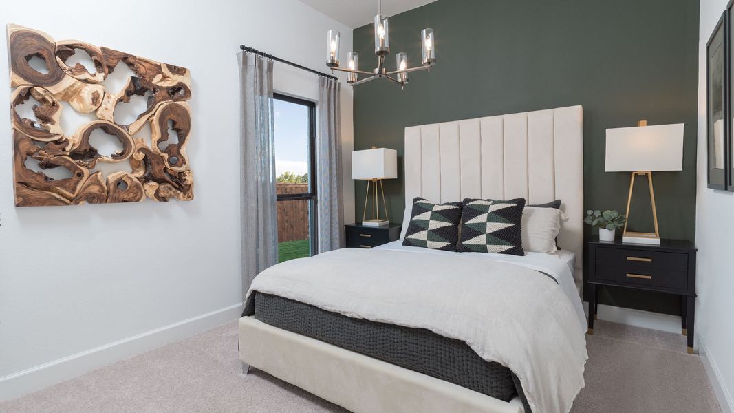 Furnished interior view inside a new home in Devonshire, Forney (Image 14).