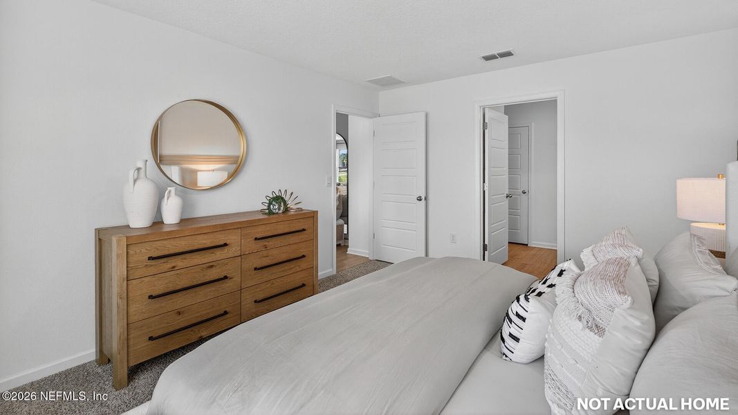 Furnished interior view inside a new home in Rookery, Green Cove Springs (Image 12).