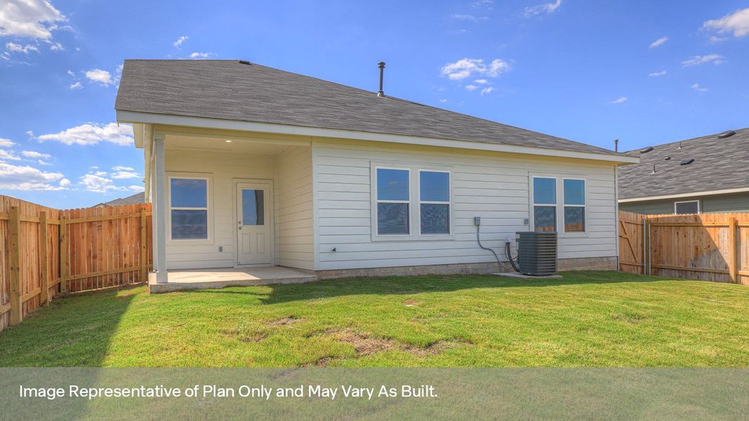 Representative exterior details of a home built from the The Midland by D.R. Horton in Bollinger, Maxwell (Image 4).