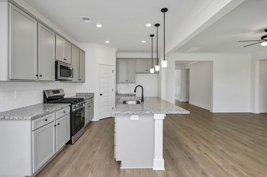 Furnished interior view inside a new home in Ferry Grove, Lexington (Image 7).