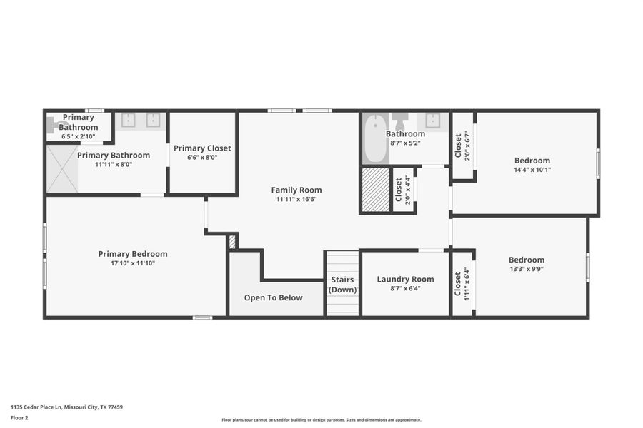 2D floor plan layout of this home in Pinewood Trails - City Series, Atascocita, TX (Image 2). 2D floor plan layout of this home in Pinewood Trails - City Series, Atascocita, TX (Image 2).