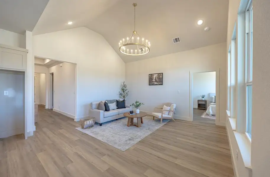 Furnished interior view inside a new home in , Fort Worth (Image 14).