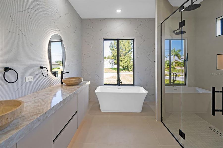 Furnished interior view inside a new home in , Cape Coral (Image 42).