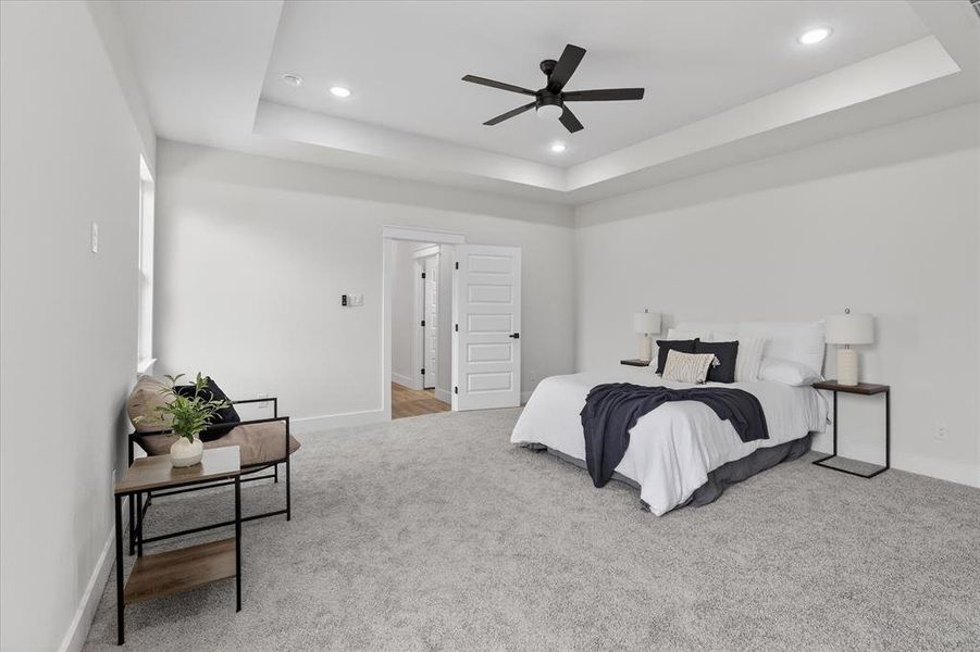 Furnished interior view inside a new home in , Lancaster (Image 11).