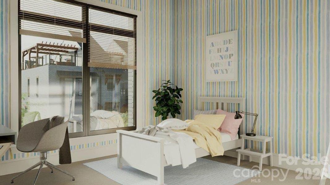 Furnished interior view inside a new home in , New London (Image 5).