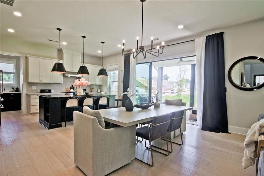 Furnished interior view inside a new home in , Cumming (Image 31).