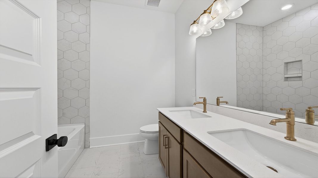 Furnished interior view inside a new home in Midtown at Nexton, Summerville (Image 16).