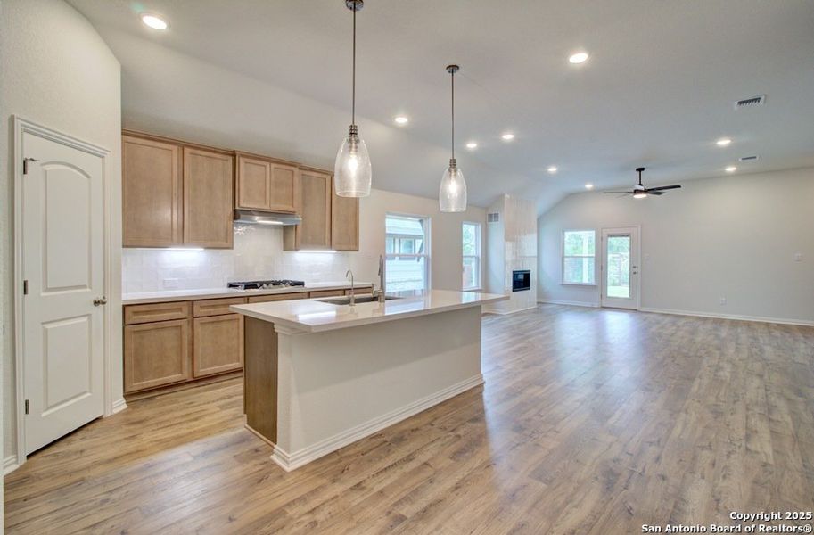 Furnished interior view inside a new home in The Crossvine, Schertz (Image 11).