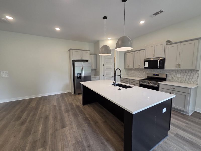Furnished interior view inside a new home in Twin Oaks, Oakland (Image 2). Furnished interior view inside a new home in Twin Oaks, Oakland (Image 2).