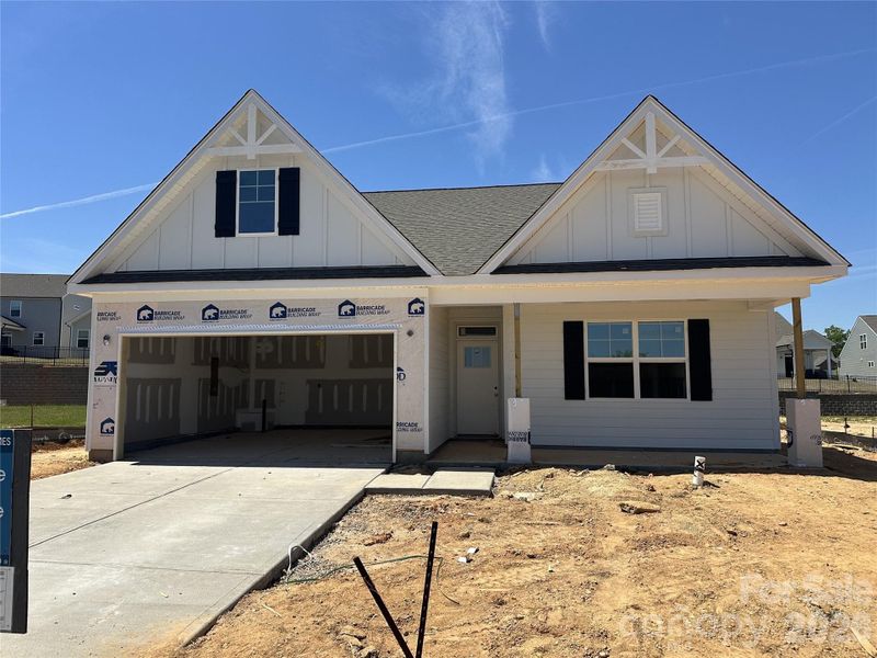 Construction progress on Homesite 336