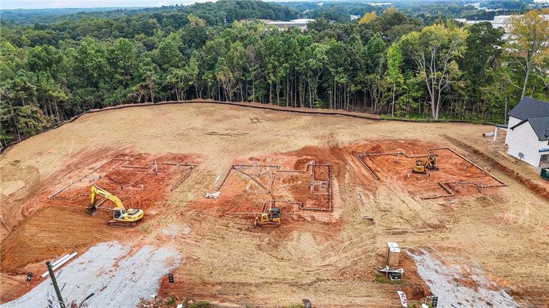 Site preparation for new homesites in , Suwanee (Image 18). Site preparation for new homesites in , Suwanee (Image 18).