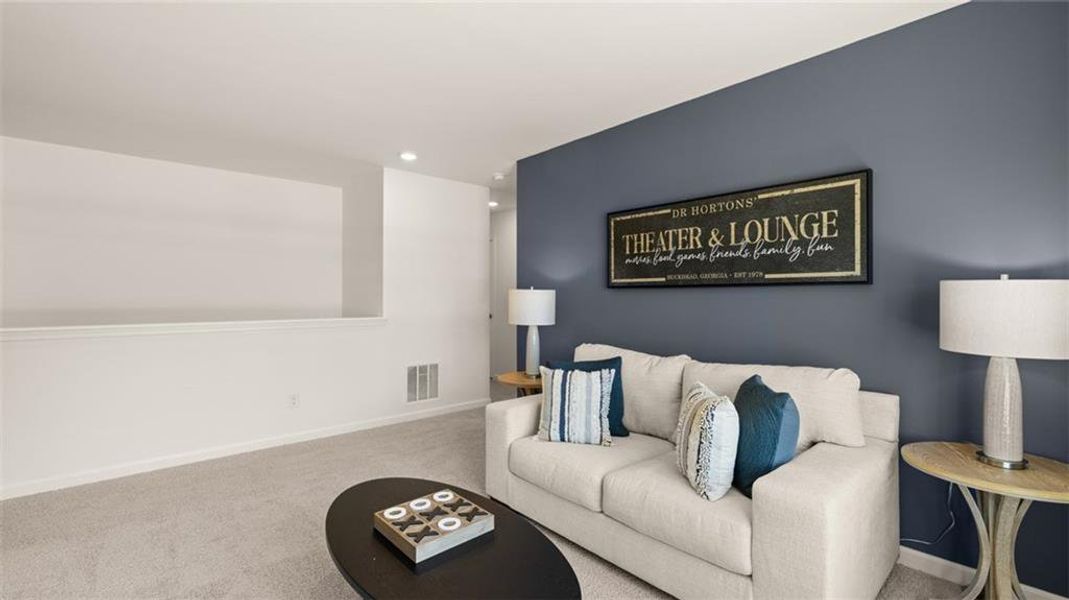 Furnished interior view inside a new home in Kingston Ranch at Lake Oconee, Buckhead (Image 18).